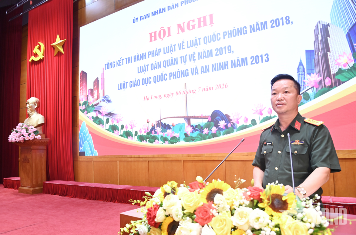 Quảng Ninh: Nâng cao chất lượng lực lượng dân quân tự vệ ở phường Hạ Long 